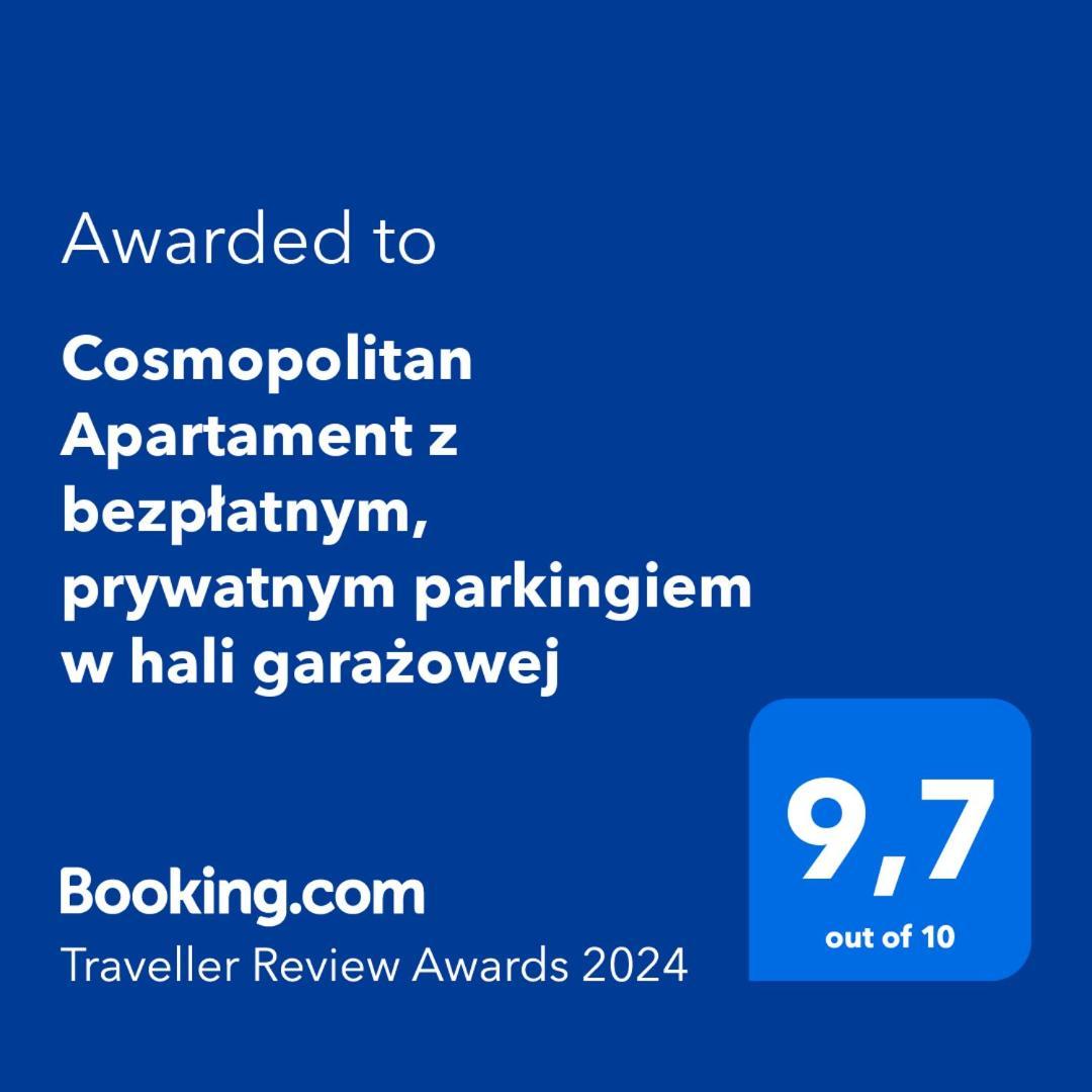 Cosmopolitan Apartament Z Bezplatnym, Prywatnym Parkingiem W Hali Garazowej Torun Ngoại thất bức ảnh
